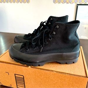 Women’s Converse chuck Taylor all star luggers in black